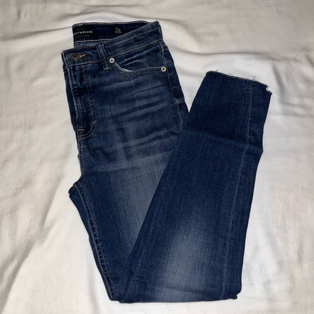 Lucky Brand Dark Wash Bridgette Skinny Jeans